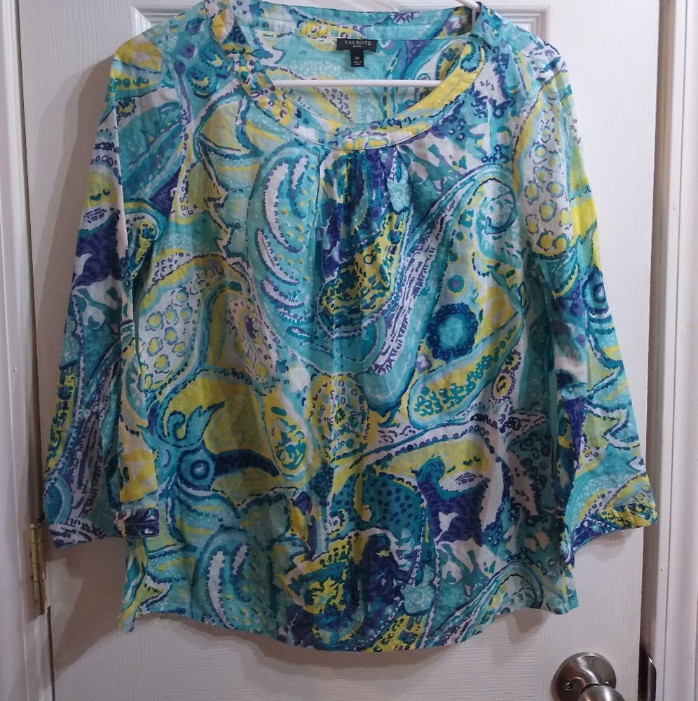 💙Talbot's Petite Top